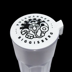 Klappdeckel für Becher